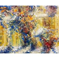 Шепелевич В.А;80/65см;холст/масло "Снег в городе", 2007г. Холст, масло. Размер 80х65 см.