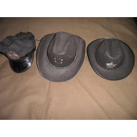 Кепи и шляпы Шерыфа 3 шт.С рубля.