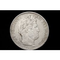 5 франков 1842 г. Лилль (Франция), Луи Филипп I