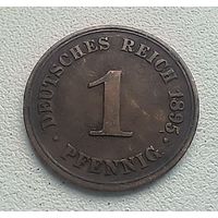 Германия 1 пфенниг, 1895 А  2-12-44