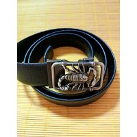 Ремень автомат натуральная кожа новый