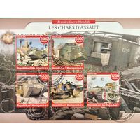 Мадагаскар 2020. Танки I-мировой войны. Малый лист