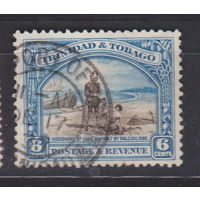 Лодки флот корабли парусники Тринидад и Тобаго 1935 год  Лот 1
