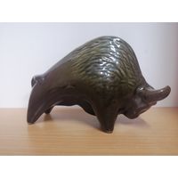 Зубр керамическая фигурка, СССР