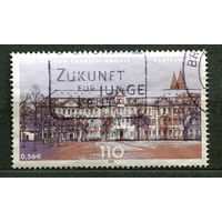 Здание парламента в Магдебурге. Германия. 2001. Полная серия 1 марка