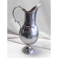 Кувшин Декантер 1,1л МЕДЬ Серебрение Иран
