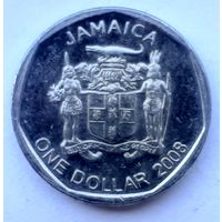 Ямайка 1 доллар, 2008 (3-14-198)