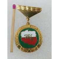 Знак ПНР. Заслуженный Государственный служащий. тяжёлый