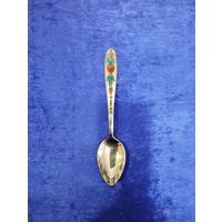 Кофейная ложка, СССР. Серебро 875-я проба. N23.