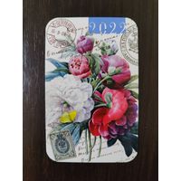 Календарик карманный Букет 2022г