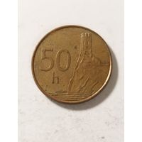 Словакия 50 геллер 2004