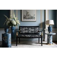 Элегантный двухместный диван (банкетка) в стиле шинуазри Chinoiserie Европа