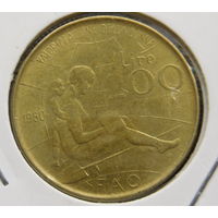 Италия 200 лир 1980 г ФАО международный женский год