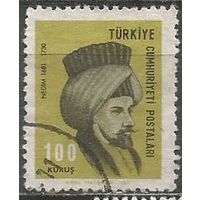 Турция. Недим. Поэт. 1967г. Mi#2056.