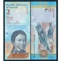 Венесуэла 2 боливара 2013 год, UNC