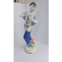 Статуэтка китайский танец Вербилки, состояние