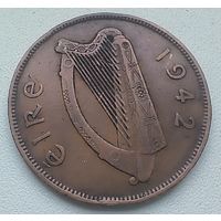 Ирландия 1 пенни 1942 7-4-2