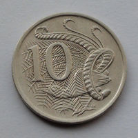 Австралия 10 центов. 1974 г.