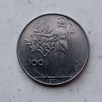100 лир 1974 года Италия. Итальянская Республика.