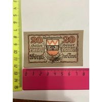 Австрия нотгельд 20 Тироль - 2301