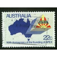 Австралия - 1981 [Mi. 747] Гашеная (AU17)