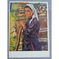 Соцреализм. Костецкий. Телятница Люба Верет