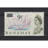 Багамы /Bahamas 1966** Яхтинг Новый номинал Елизавета II