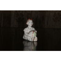 Фарфоровая статуэтка "Девочка с мячем (Таня)" ЗХК