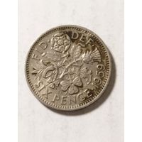 Великобритания 6 пенсов 1959