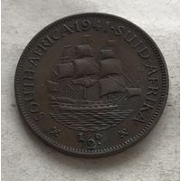 ЮАР 1/2 пенни 1941 Георг II