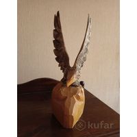 Деревянная статуэтка Орёл. СССР