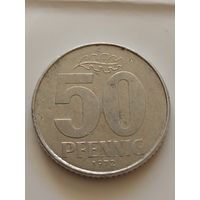 ГДР 50 пфеннигов 1972 г,не частая.