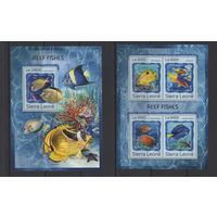 Сьерра-Леоне 2016** Рифовые рыбы