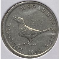 Хорватия 1 куна 1998 г. В холдере