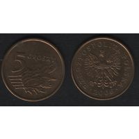 Польша y278 5 грош 2006 год (mw) (_alb2