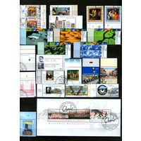 Германия.СБОРНЫЙ ЛОТ(1) гашеных марок с полями!