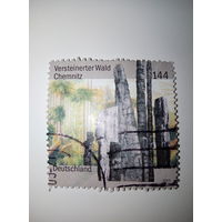 Германия 2003г. Памятники природы в Германии - Окаменевший лес Хемница 144