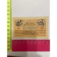 Австрия нотгельд 20 Виедорф - 2301