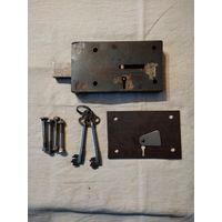 Замок гаражный СССР, мощный. См. описание.