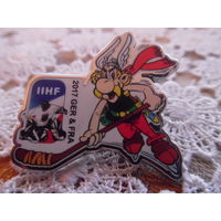 ОФИЦИАЛЬНЫЙ ЗНАЧОК С ЧМ-2017 ПО ХОККЕЮ.NEH.