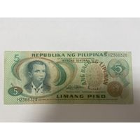 Филиппины 5 песо 1969 г. -03