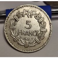 Франция 5 франков 1935