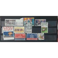РАСПРОДАЖА. США 1974г. Полные серии. Гаш.