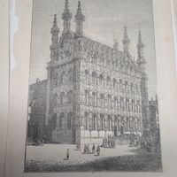 Фландрия. Гравюра энциклопедическая СПБ.19-20век.22х15см.