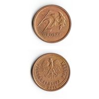 2 гроша Польша 2014 года