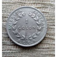 Werty71 Коста-Рика 1 колон 1970