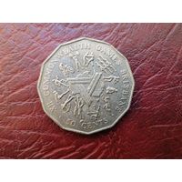 50 центов 1982 г. Австралия. XII игры Содружества.