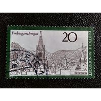 Марка Германия 1970 год Города