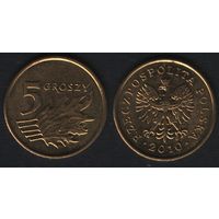 Польша y278 5 грош 2010 год (mw) (_alb2