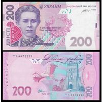 Украина 200 гривен 2014 год, XF